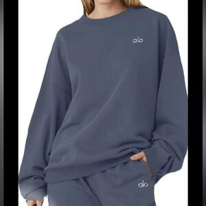 ALO accolade crew neck sweater